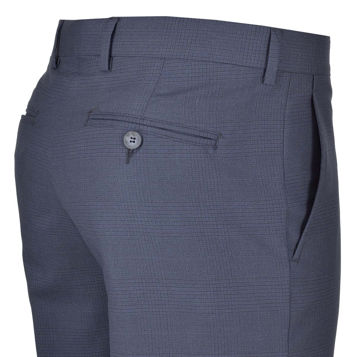Pantalón de Vestir Azul Carlo Corinto para Caballero