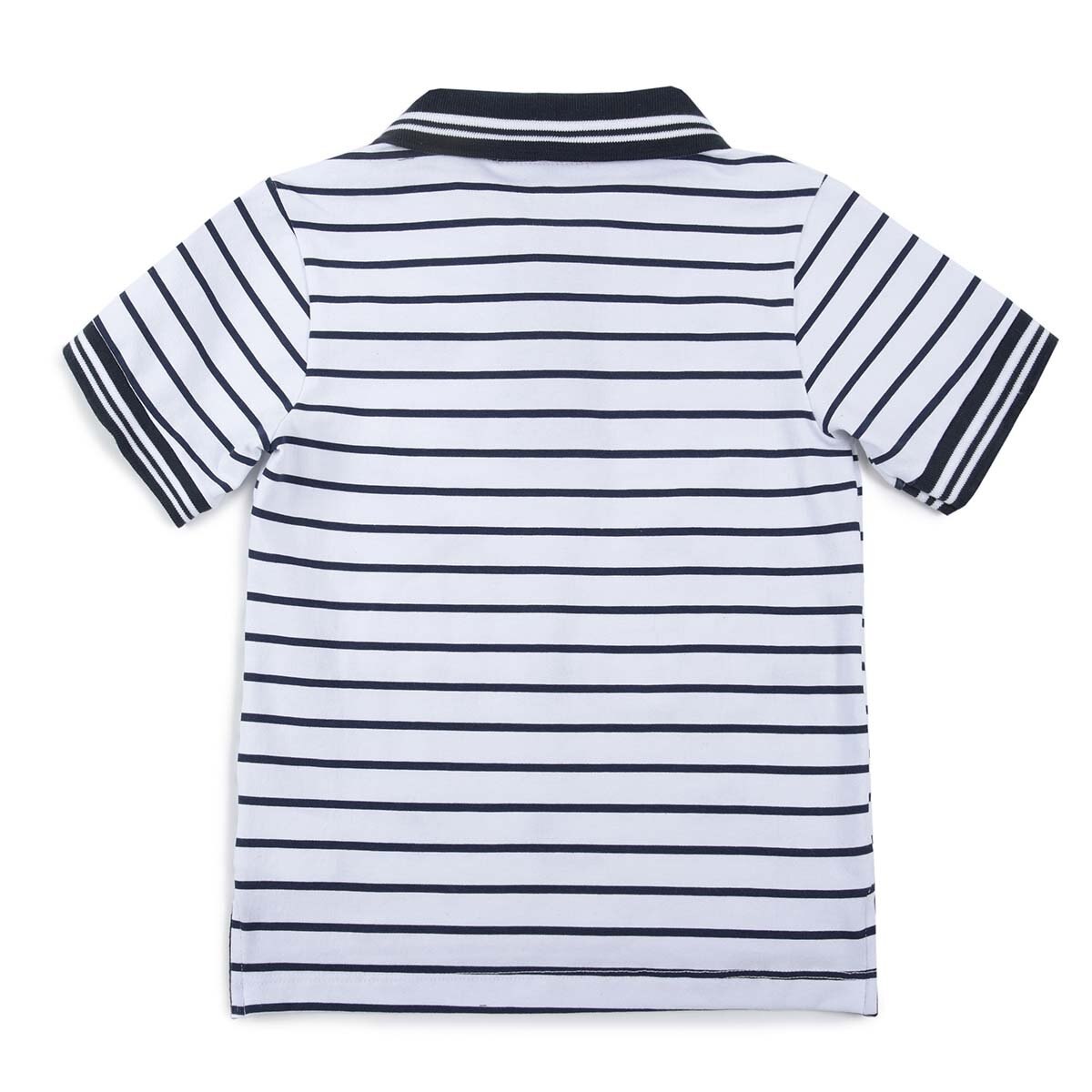 Playera Polo Manga Corta con Diseño de Tiburones Being 2 Nice para Niño
