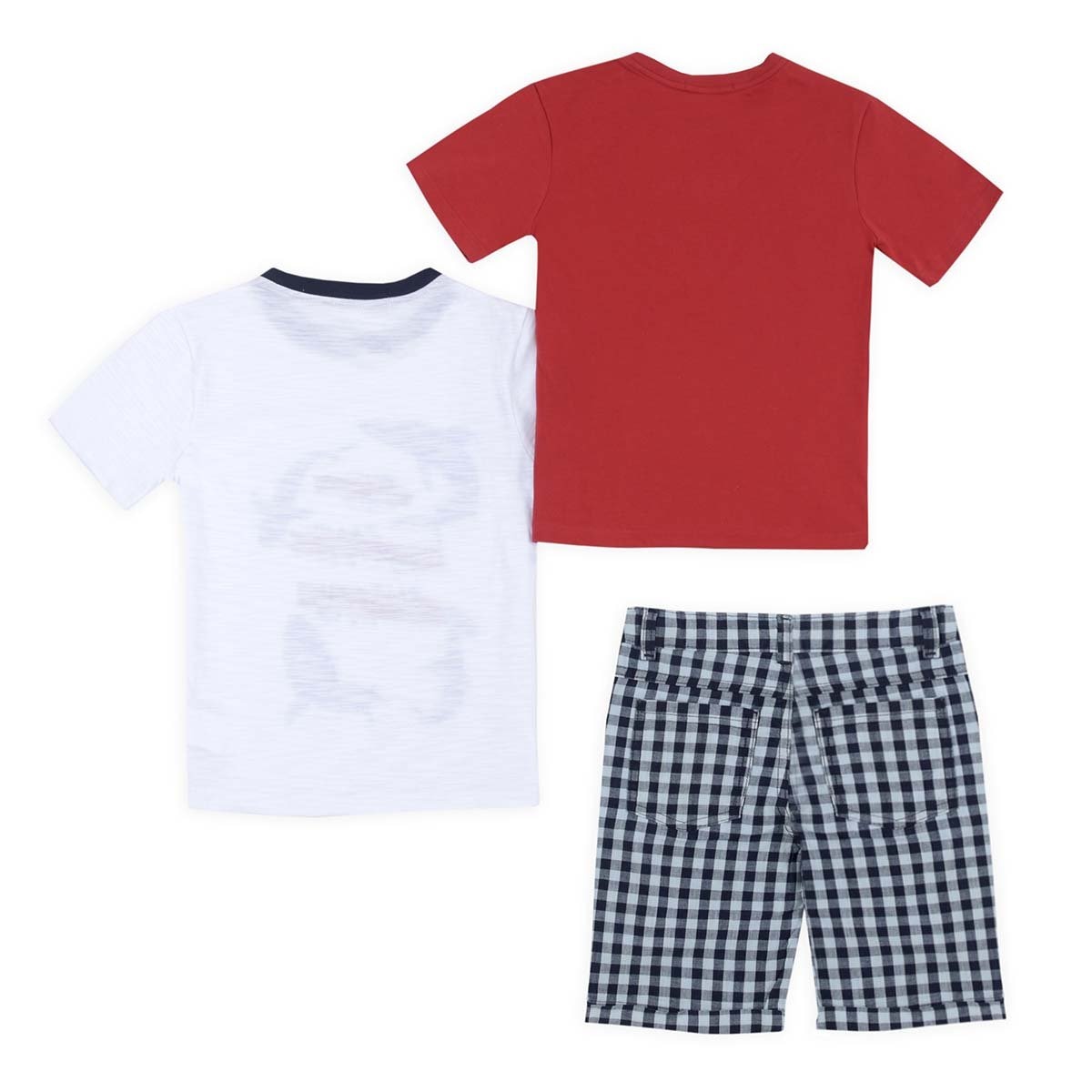 Conjunto de 2 Playeras Manga Corta Y Short Being 2 Nice