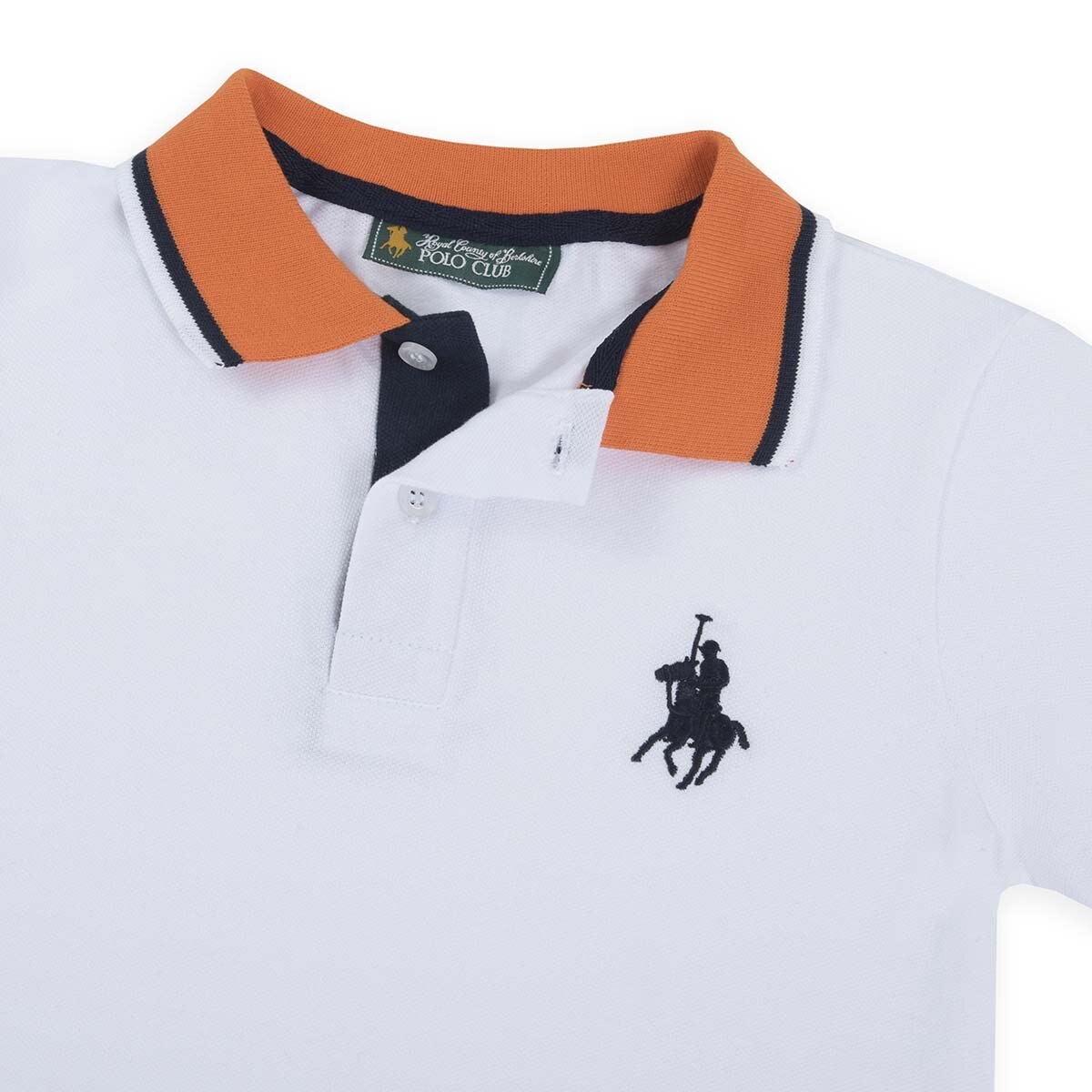 Conjunto Polo Manga Corta con Short Y Cinturon Royal Polo Club