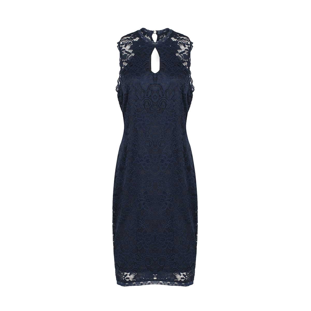 Vestido Corto de Encaje Noshe Plus para Dama