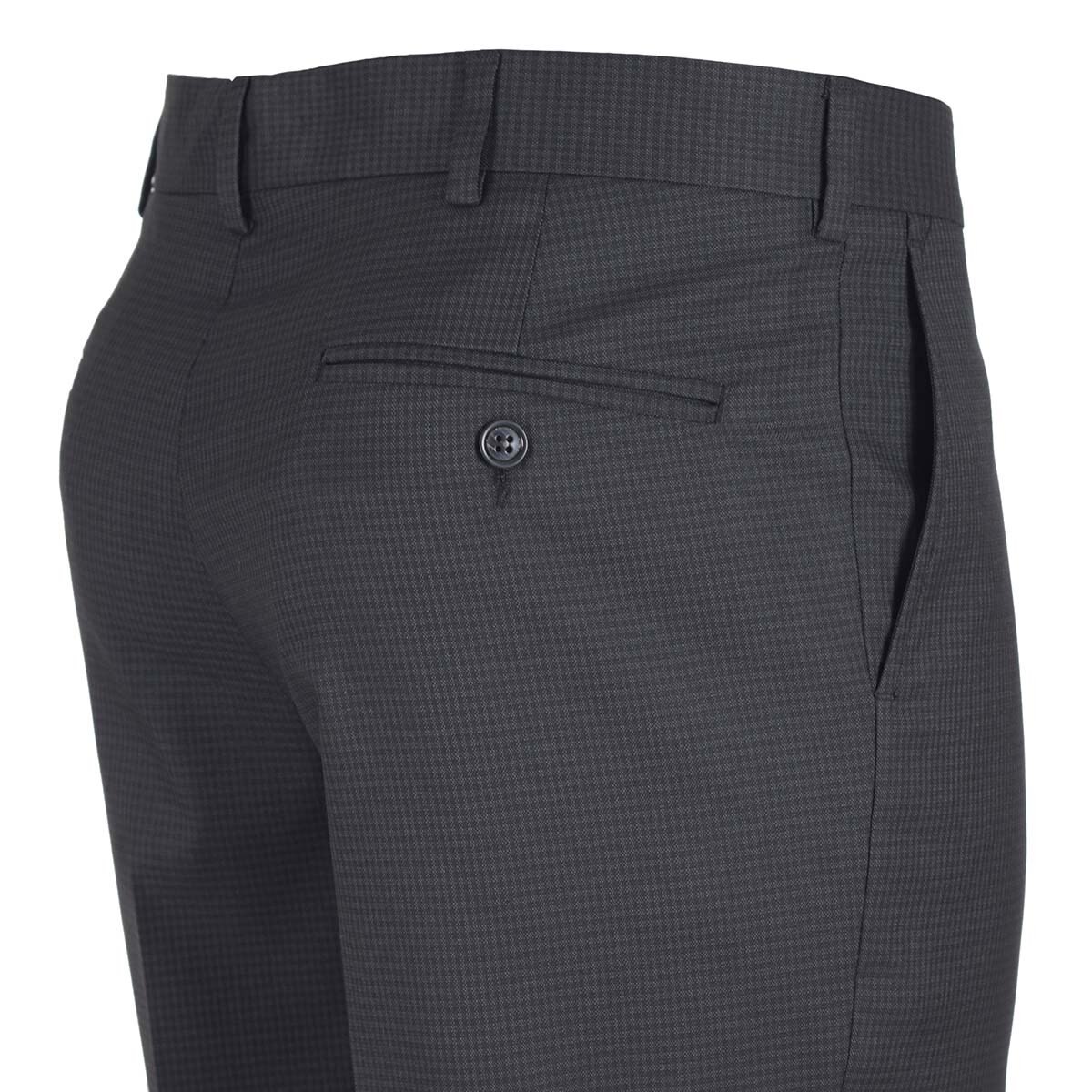 Pantalón Negro Carlo Corinto Corte Slim Fit para Caballero