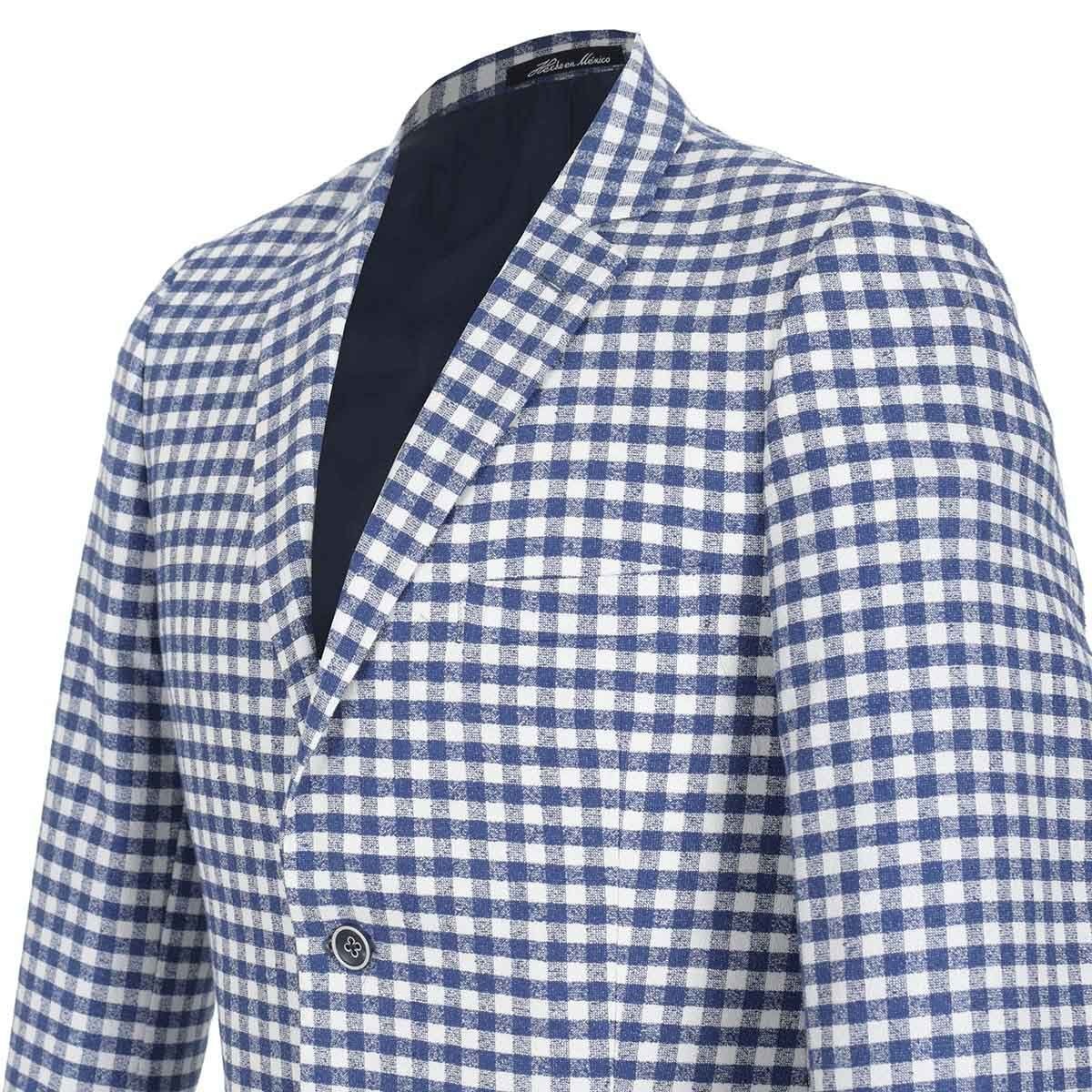 Saco Azul Obscuro Carlo Corinto Slim Fit para Caballero
