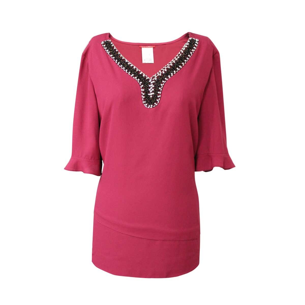 Blusa para Dama Escote en V Mabel