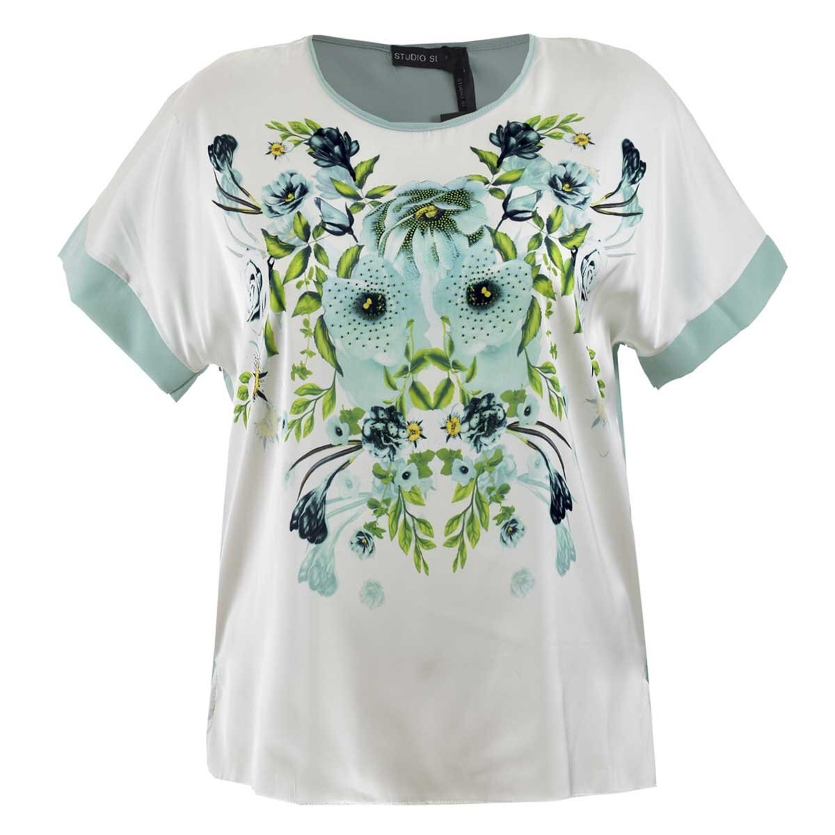 Blusa para Dama Estampado al Frente Studio si
