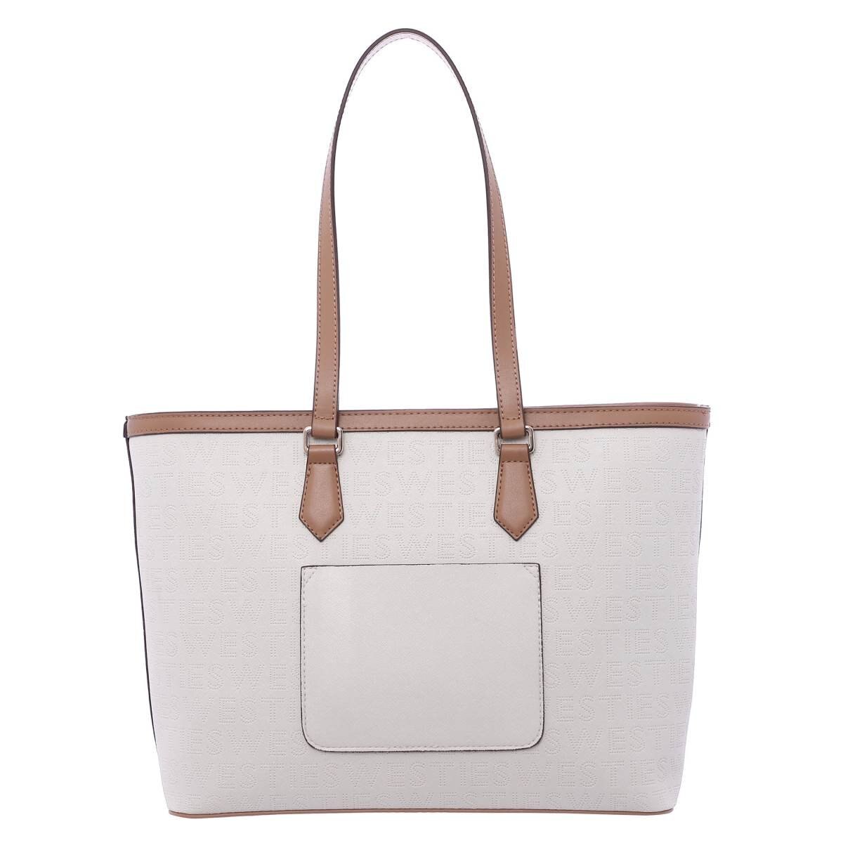 Bolso Tote Beige Combinado Westies