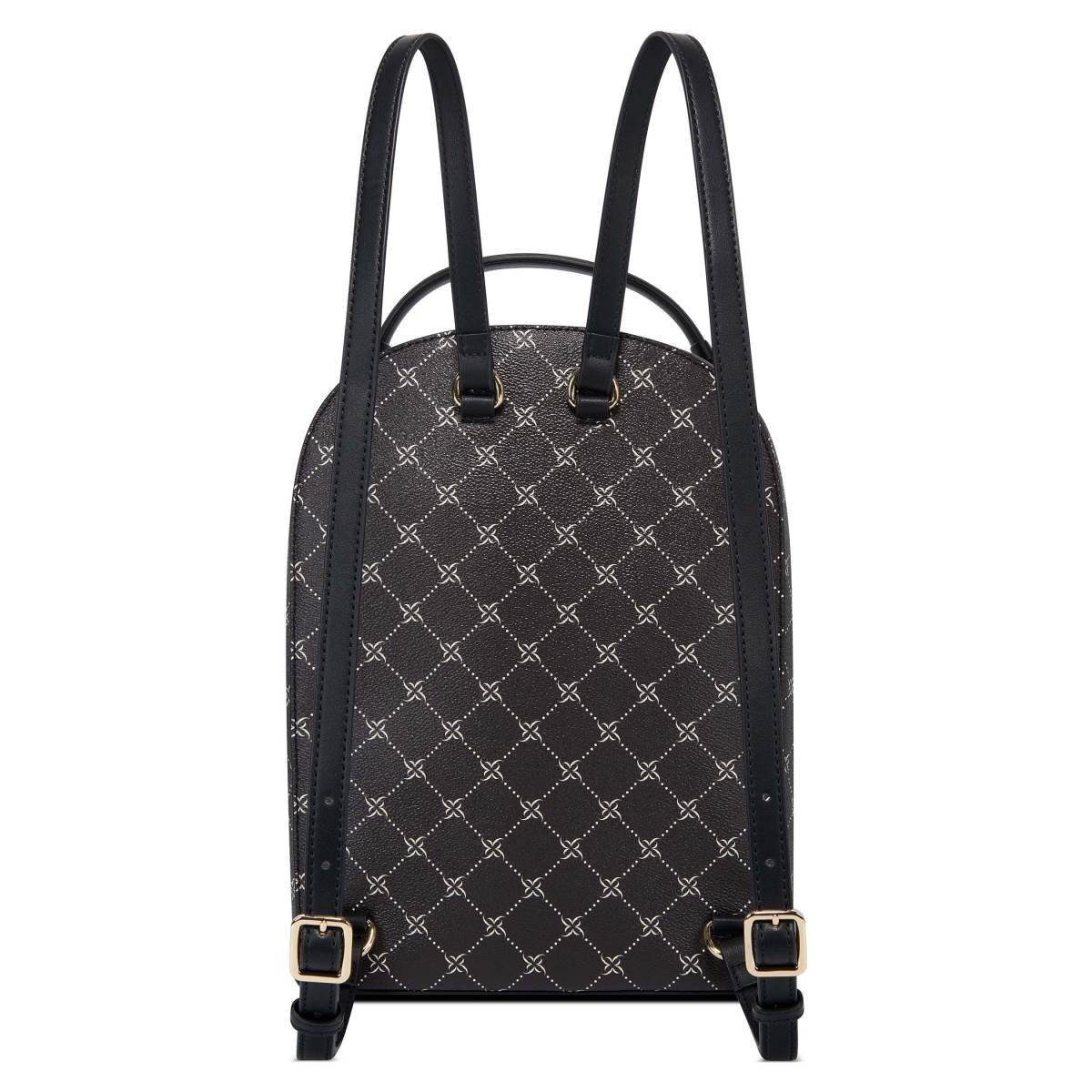 Backpack Negro con Blanco Nine West