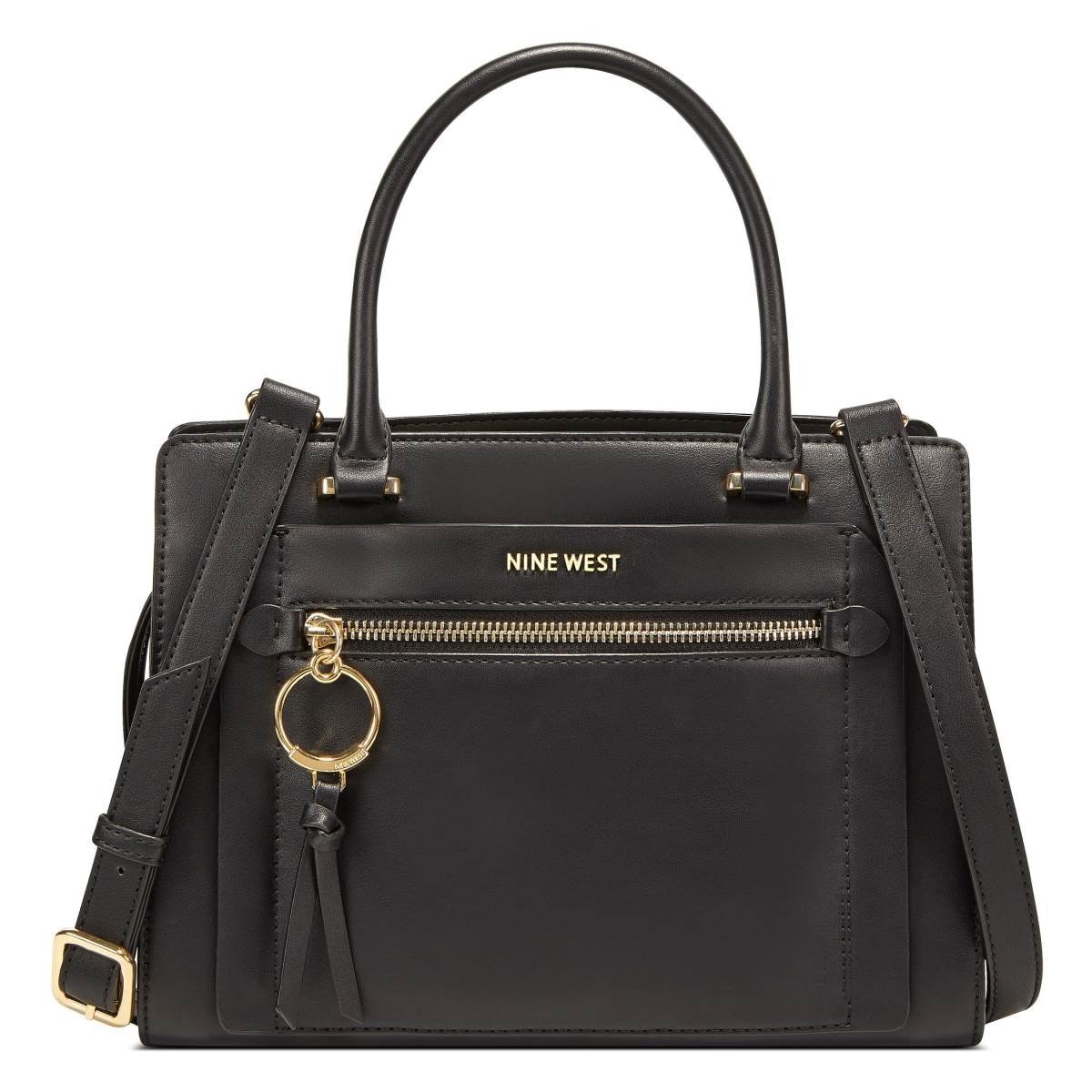 Bolso Satchel Negro Nine West