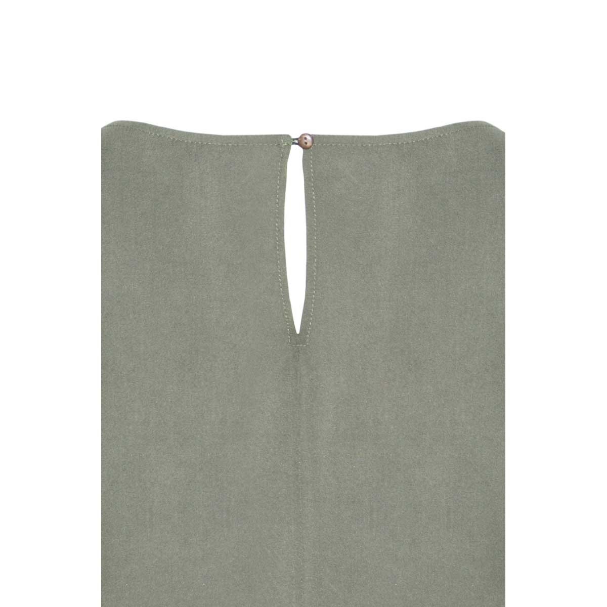 Blusa para Dama Manga Corta con Olan Yhasbel