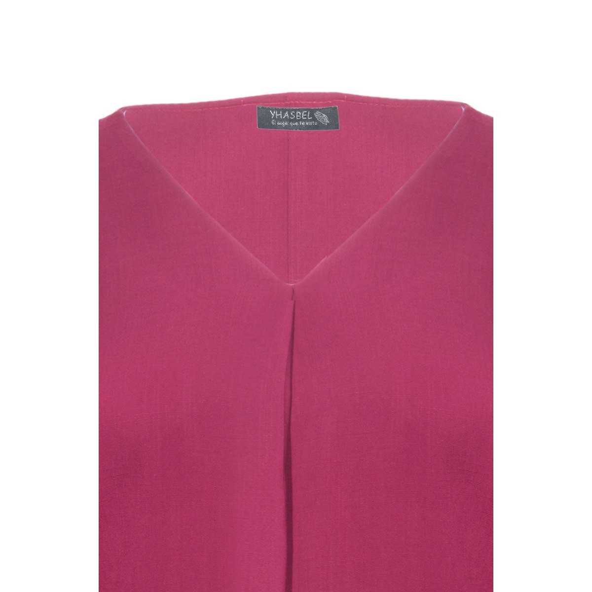 Blusa para Dama Escote V con Pinza Yhasbel