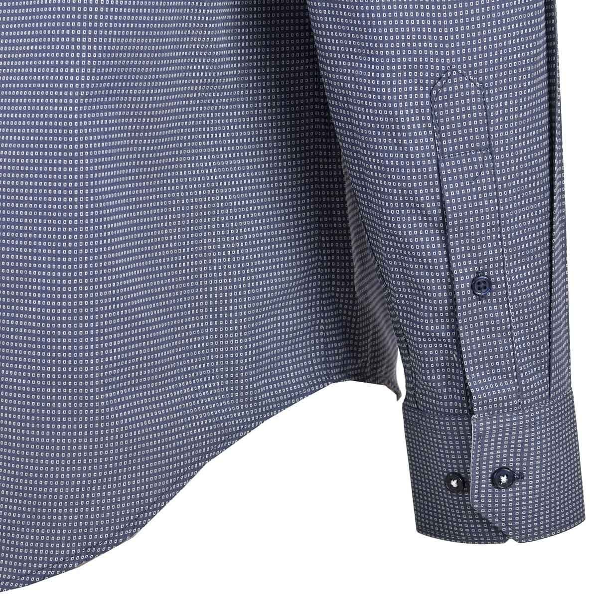 Camisa de Vestir Regular Azul Carlo Corinto Paris