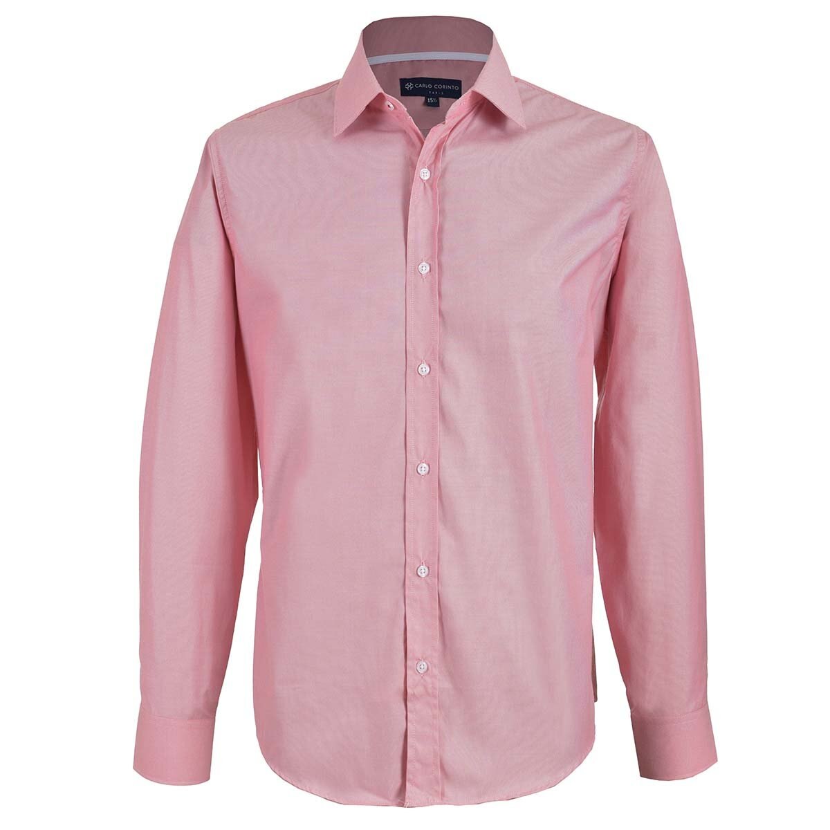 Camisa de Vestir Regular Rojo Carlo Corinto Paris para Caballero