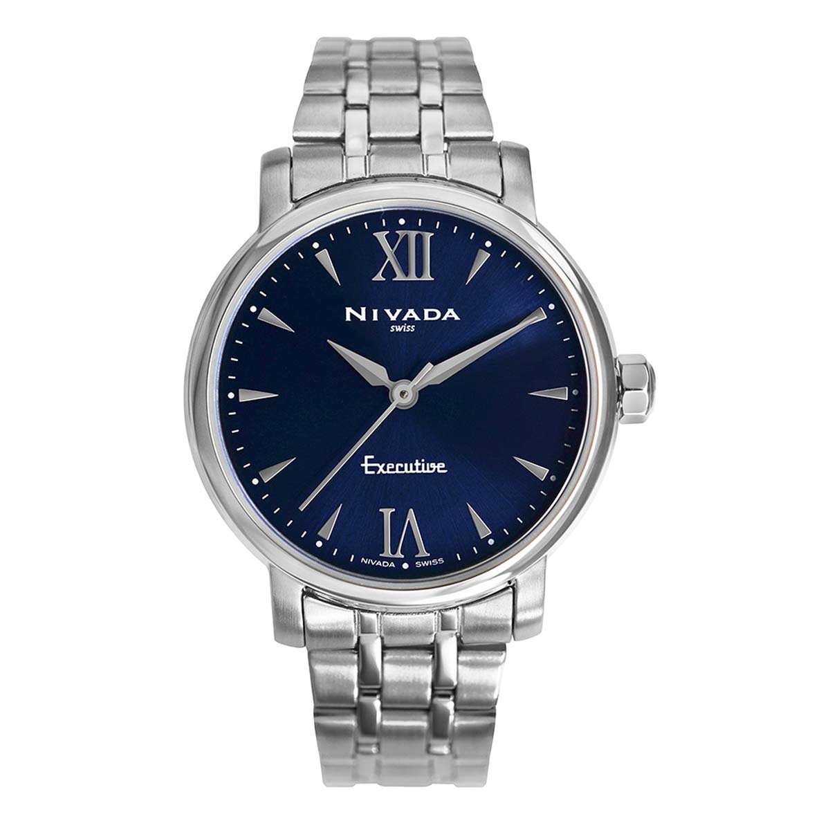 Reloj Nivada Swiss Nivada Np16007macpi Reloj Con Caratula Azul