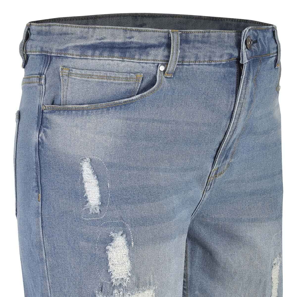 Bermuda Mezclilla Deslavada Jeanious Plus para Caballero