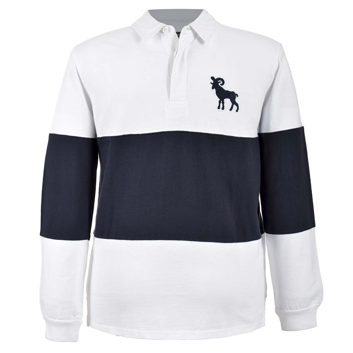 Playera Manga Larga Franja Jeanious Plus para Caballero