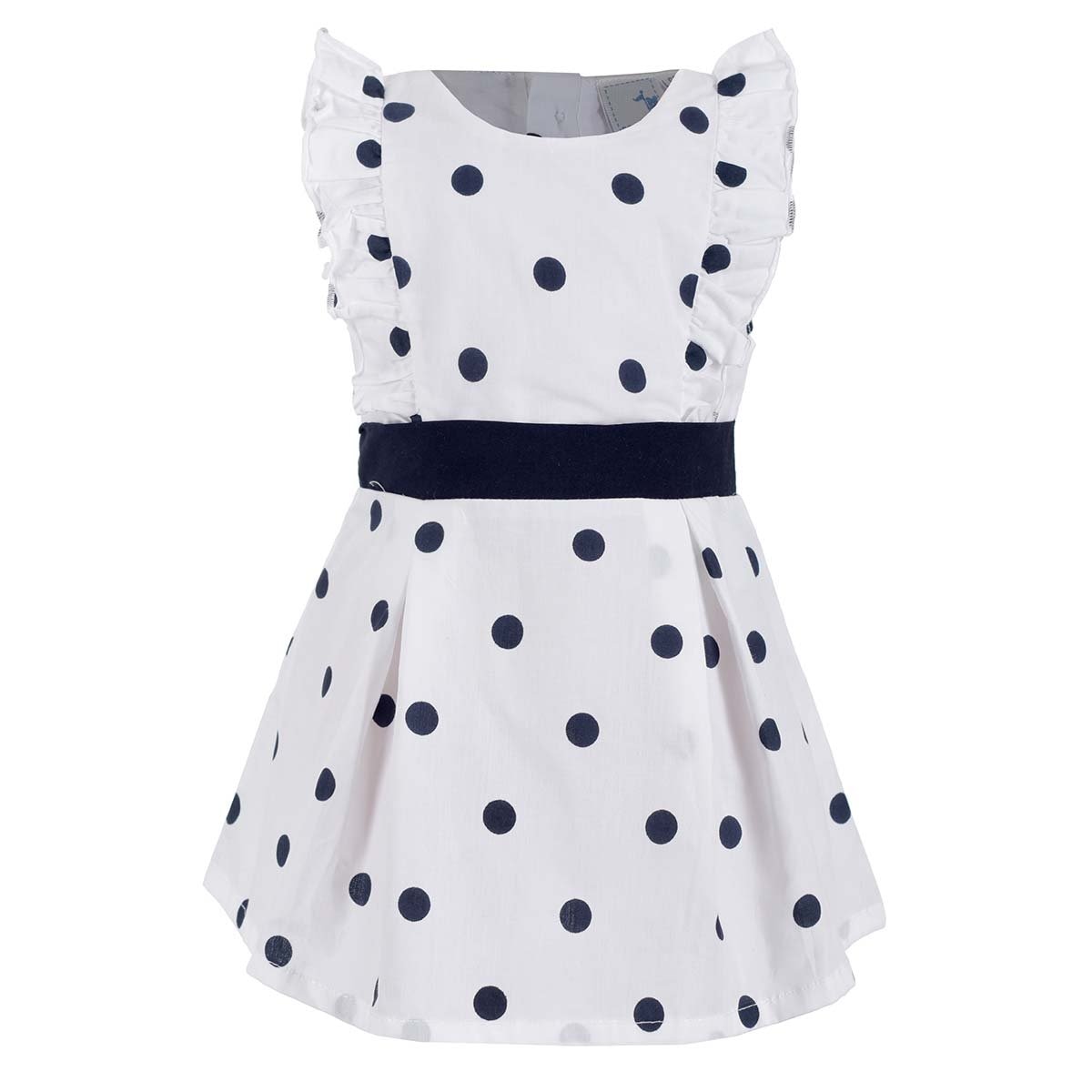 Vestido de Lunares con Calzón Carosello para Bebé