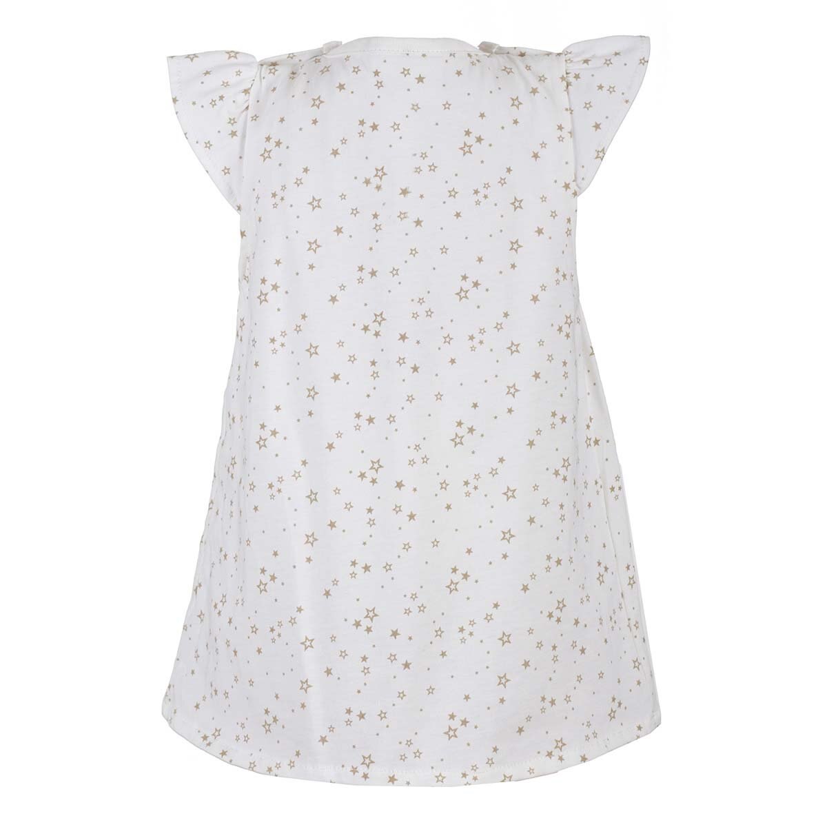 Vestido Hueso Estampado Carosello para Bebé