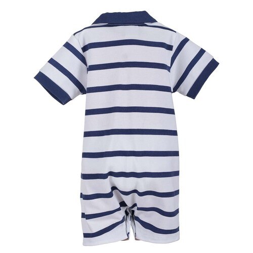 Romper de Rayas Azul Carosello
