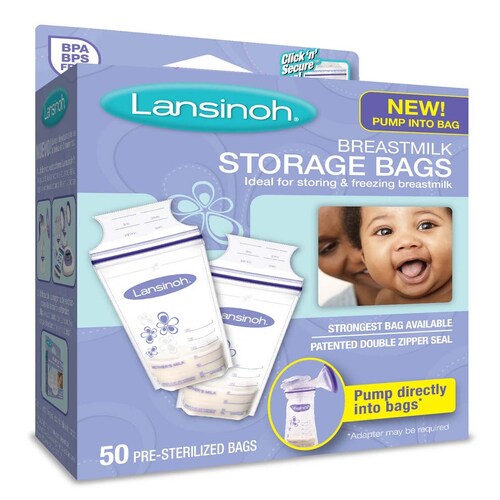 Bolsas Almacenadoras de 50 Piezas Lansinoh