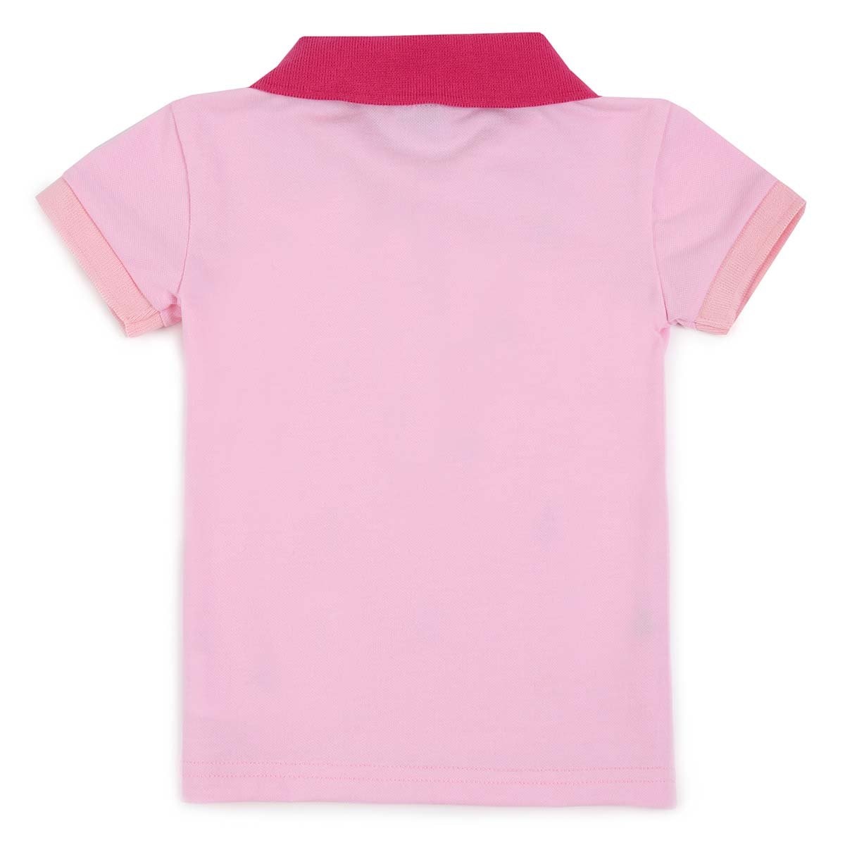 playera polo rosa