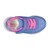 Tenis Choclo Azul Rosa Skechers para Niña