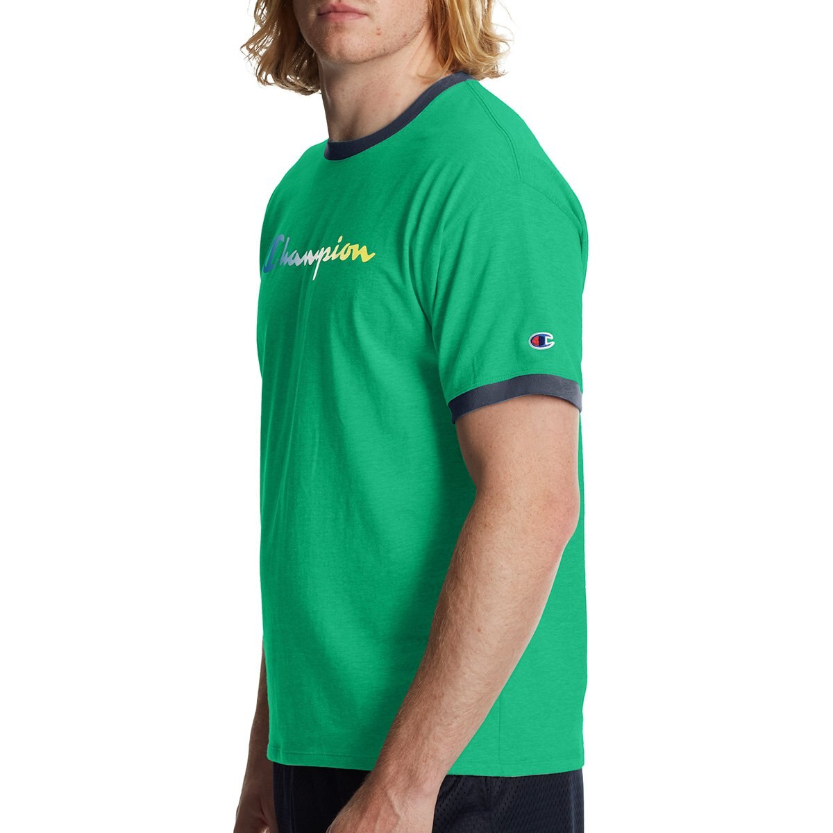 Playera Verde Champion - Caballero