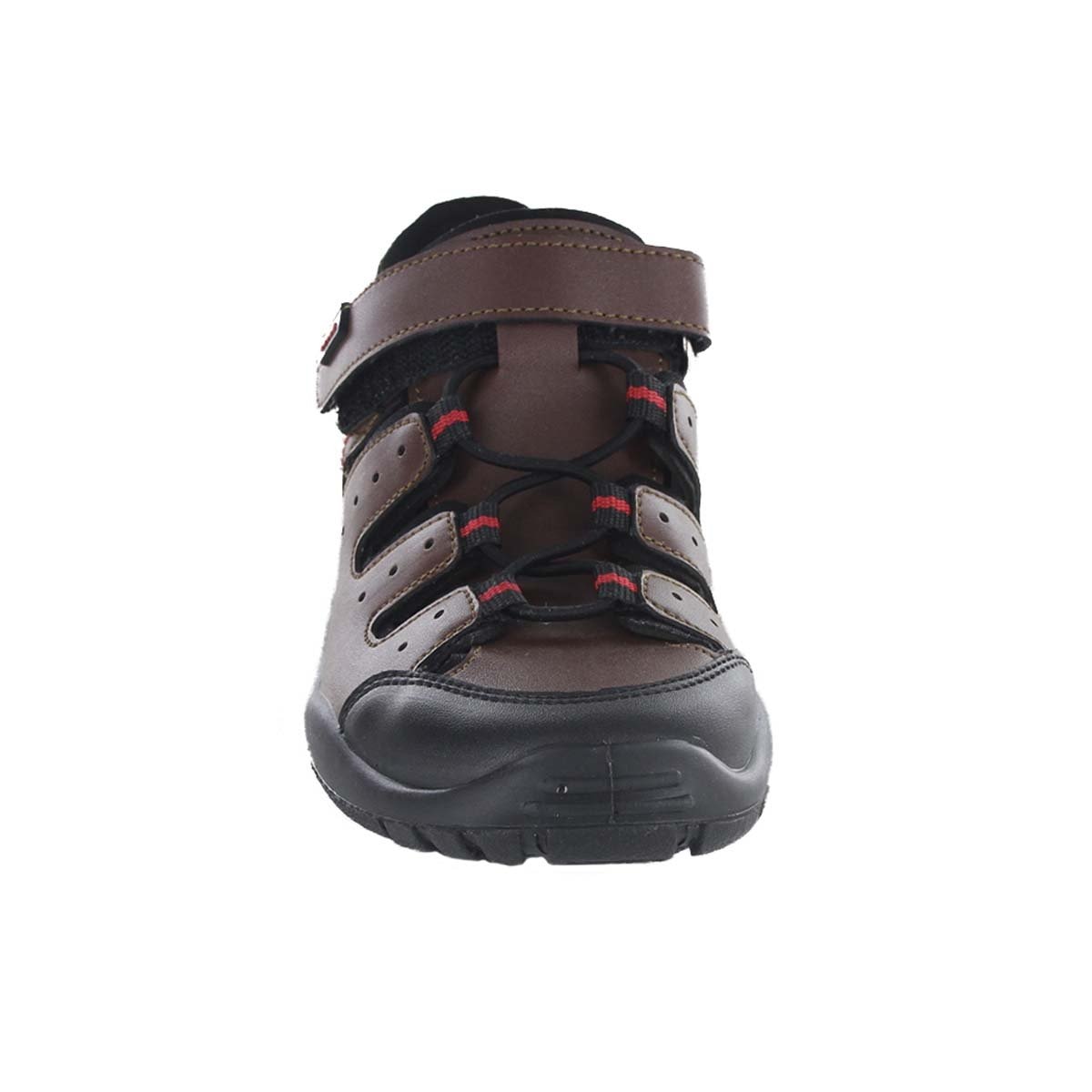 Huarache Cerrado Café Audaz para Niño
