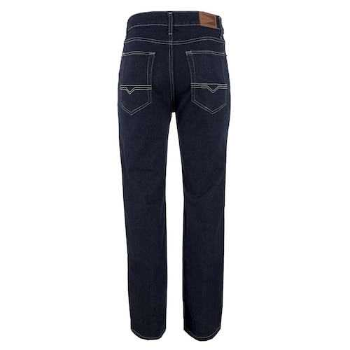 Jeans Básico Azul Obscuro Carlo Corinto Sport para Hombre