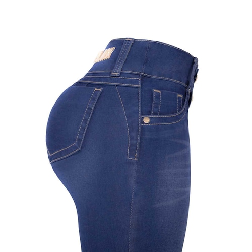 Jeans Skinny con Bolsas Traseras Ciclon Jeans para Mujer