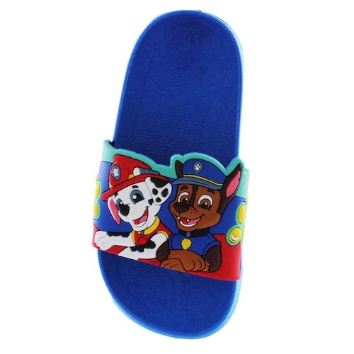 Sandalia Azul Comb Paw Personajes para Niño