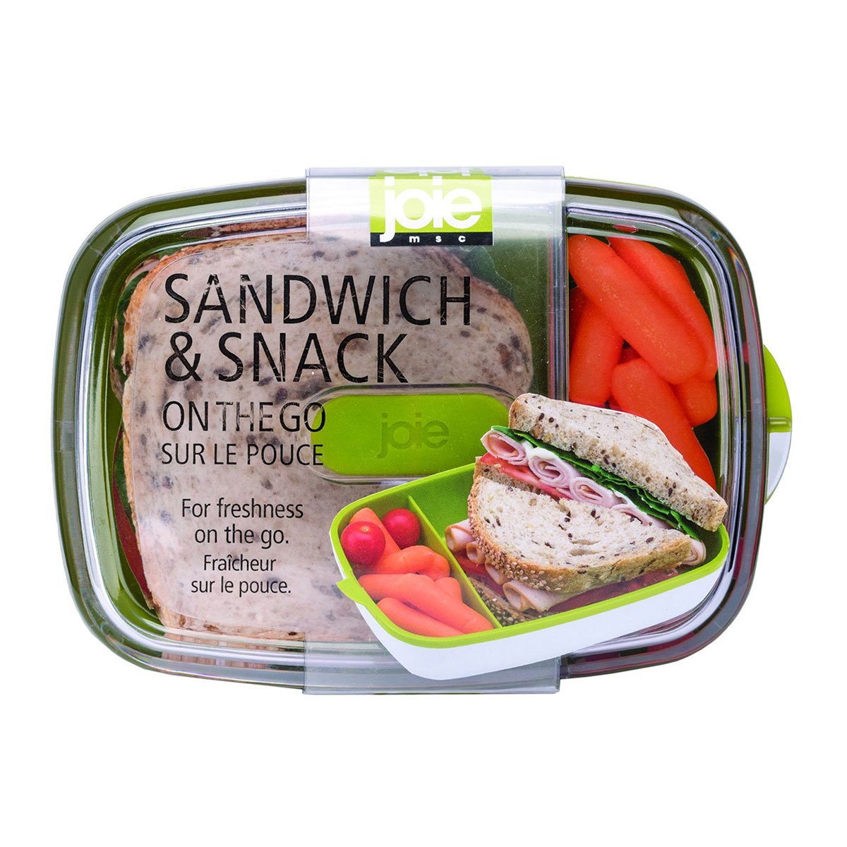 Contenedor para Sandwich Y Snack Joie