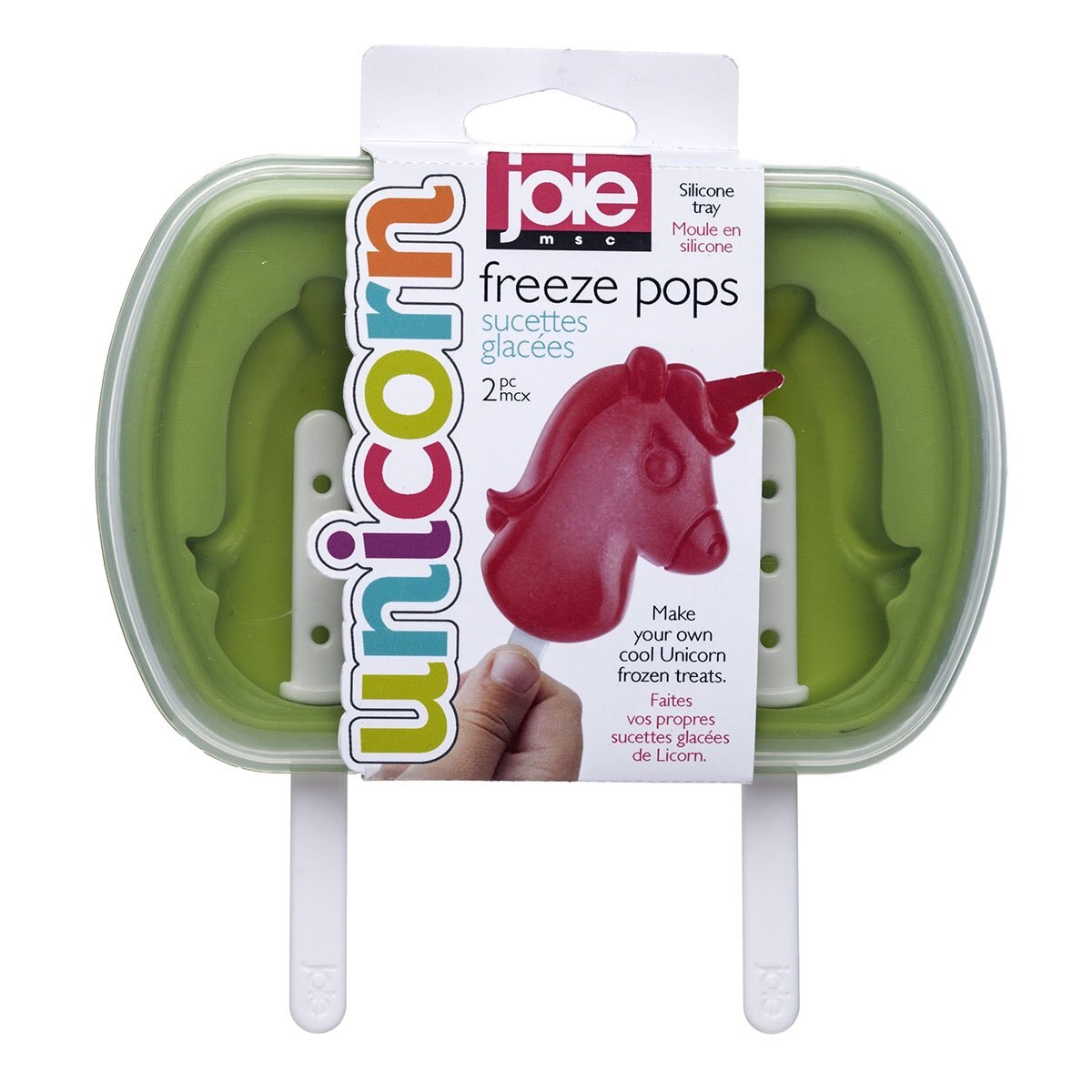Molde de Unicornio para Paletas de Hielo Joie