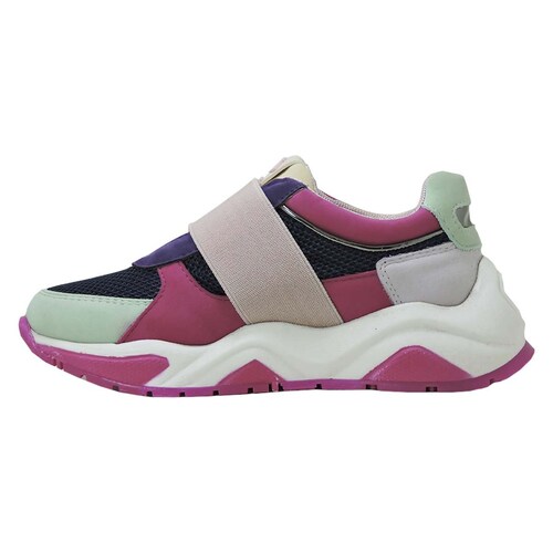 Tenis Sneaker Rosa con Suela Bicolor Blasito para Niña