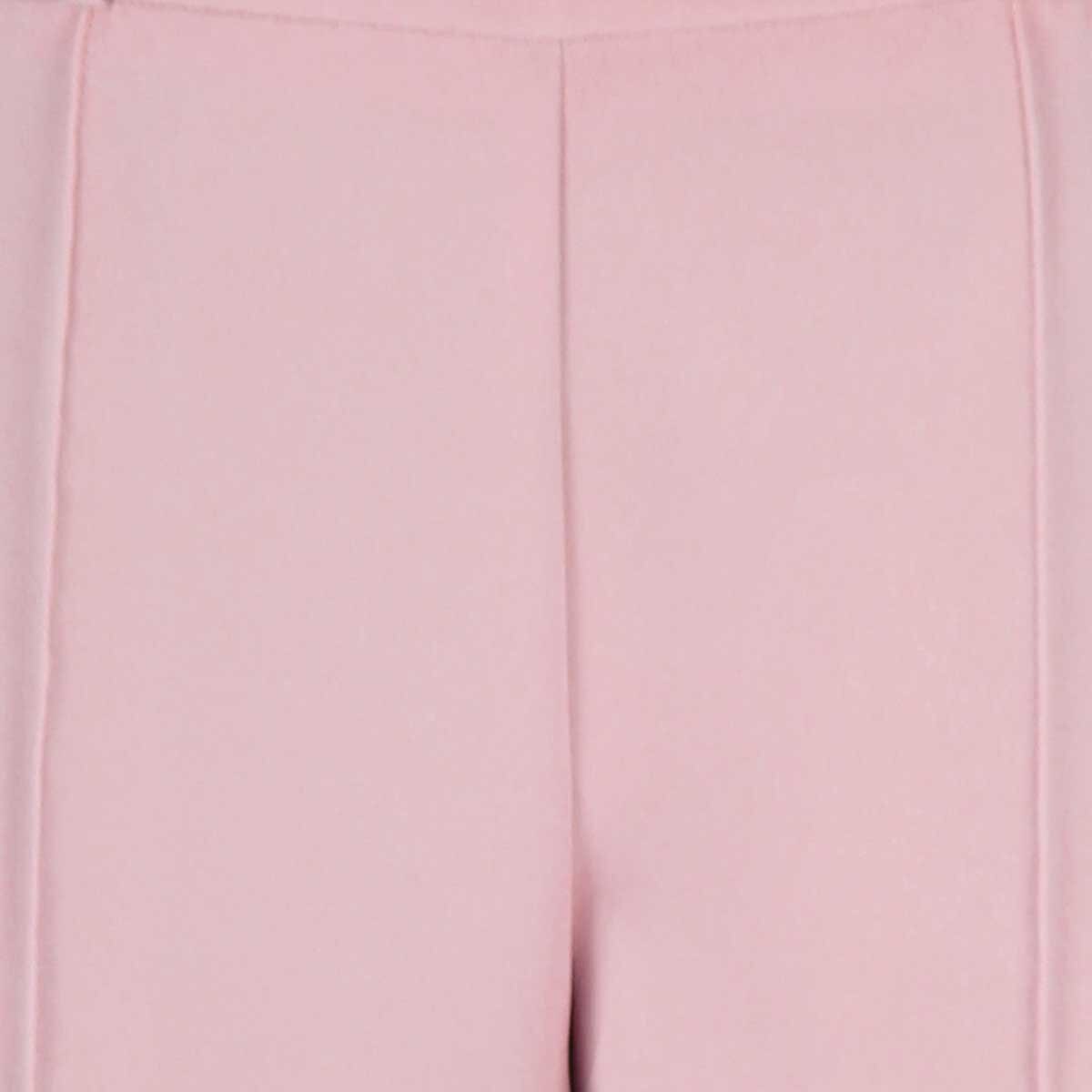 Pantalón Liso Corte Recto con Cinturon City Femme para Dama
