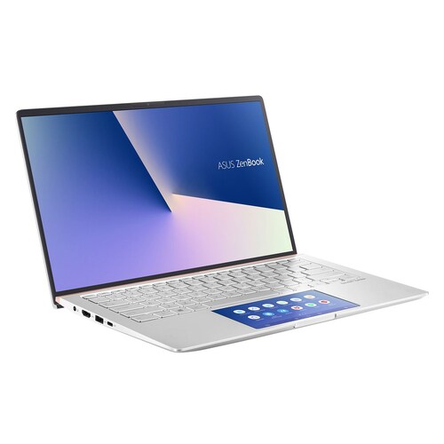 Laptop 14" Asus Zenbook Ux434Fac-A5318T Plata+ Funda y Adaptador