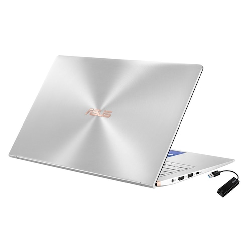 Laptop 14" Asus Zenbook Ux434Fac-A5318T Plata+ Funda y Adaptador