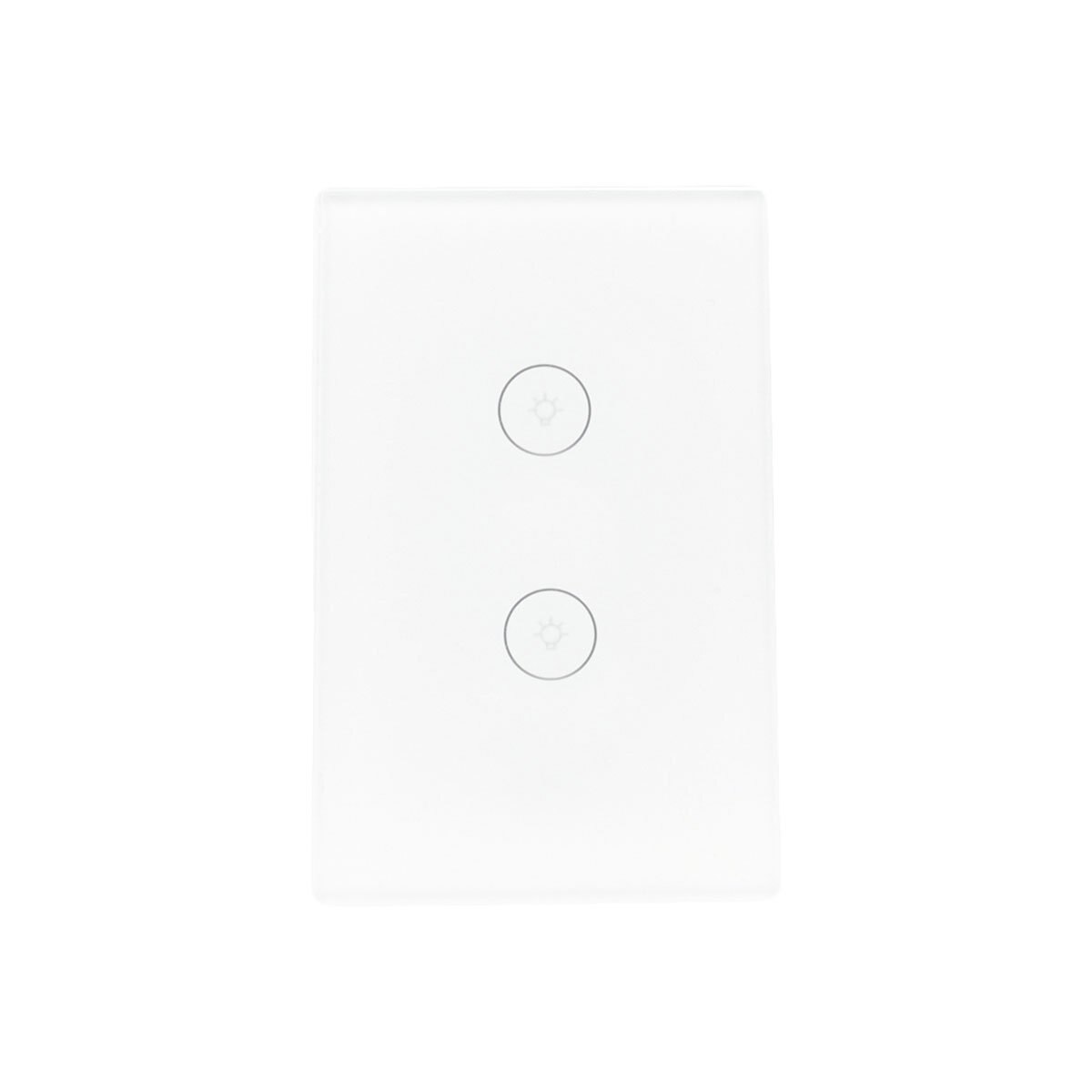 Apagador- Swithc de 2 Puertos de Pared Inteligente Smart Home By Techzone