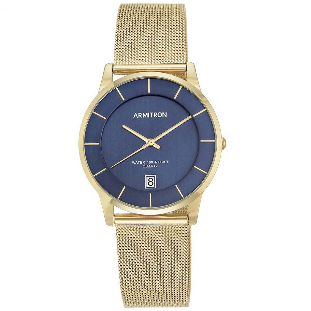 Reloj armitron dorado caballero hot sale