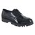 Zapato Bostoniano de Charol Negro con Agujeta B Trendy para Ni&ntilde;a