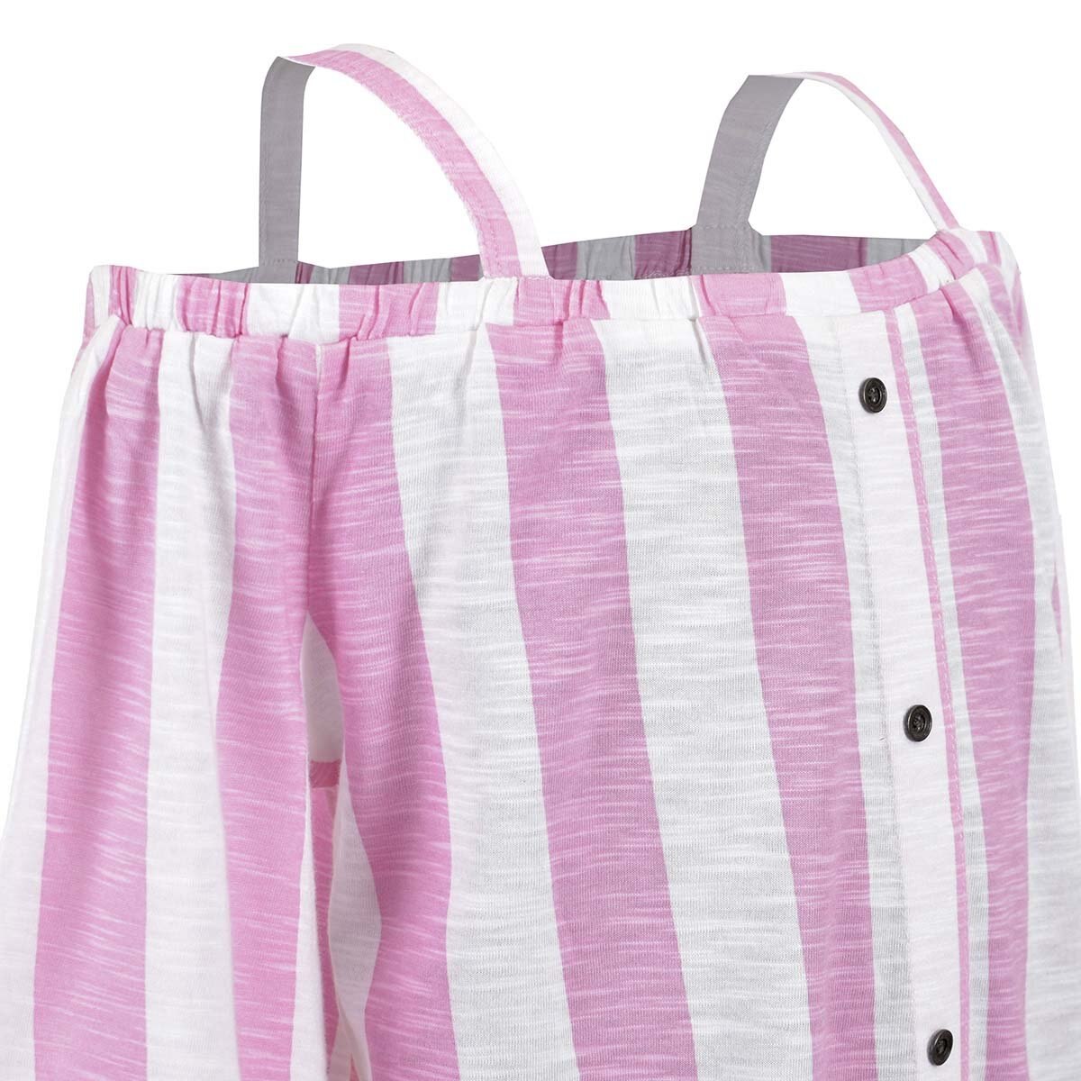 Blusa para Niña de Rayas con Tirantes Fukka