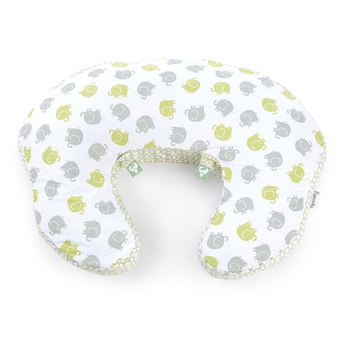 Almohada de Lactancia con Estampado de Elefante Ingenuity