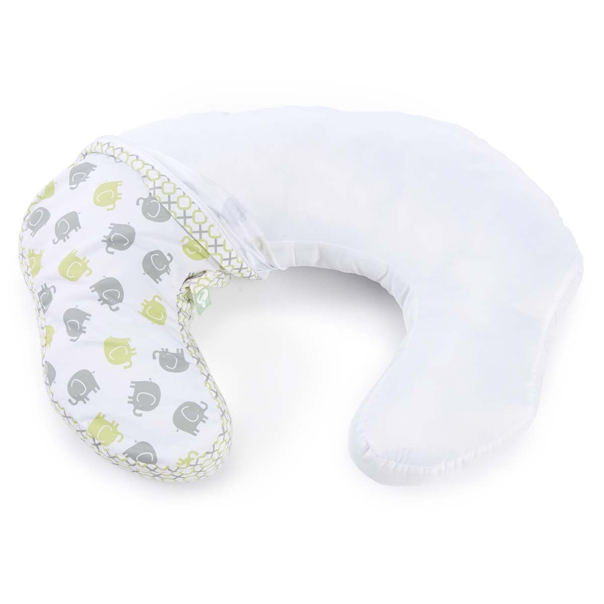 Almohada de Lactancia con Estampado de Elefante Ingenuity