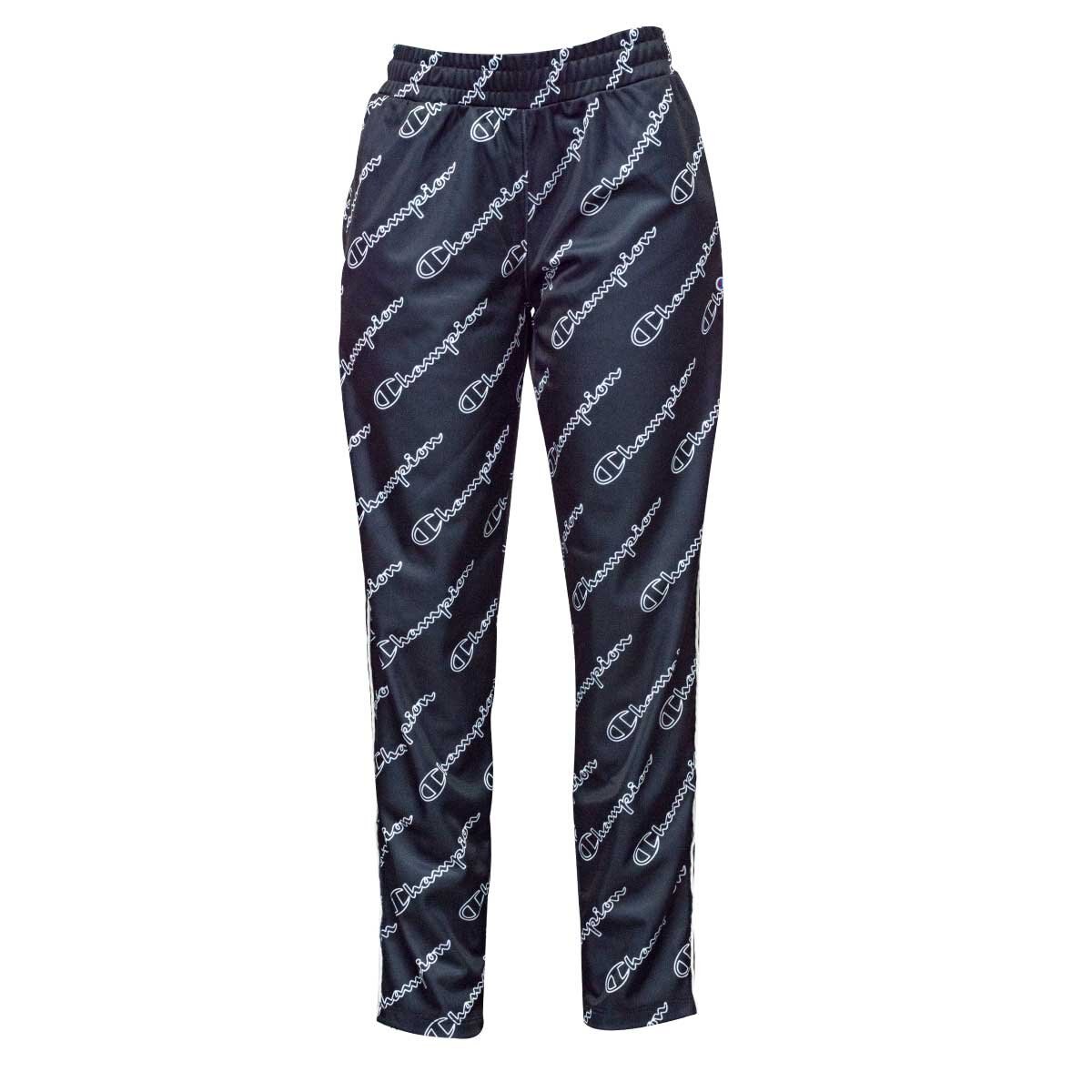 Pants Negro con Logos Champion - Dama