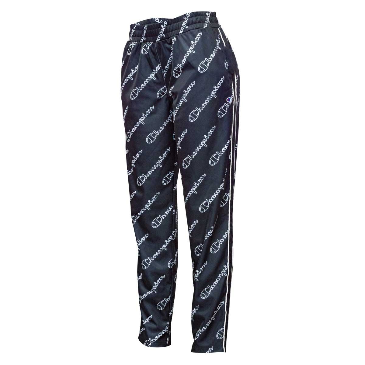 Pants Negro con Logos Champion - Dama