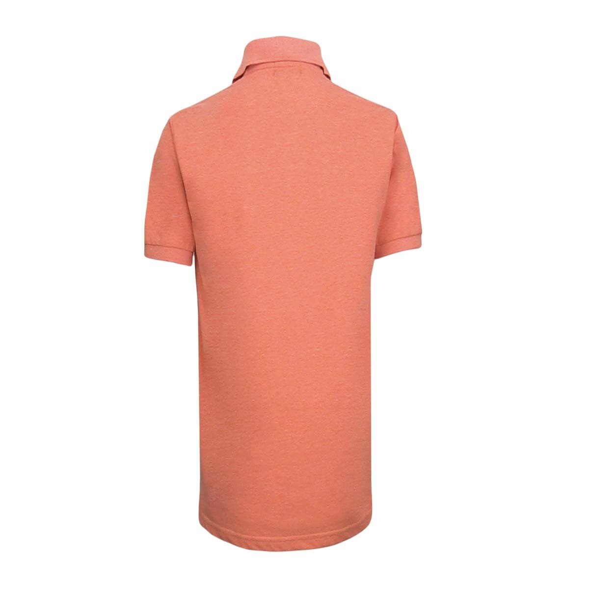 Playera Manga Corta Jaspe Naranja Polo Club para Caballero