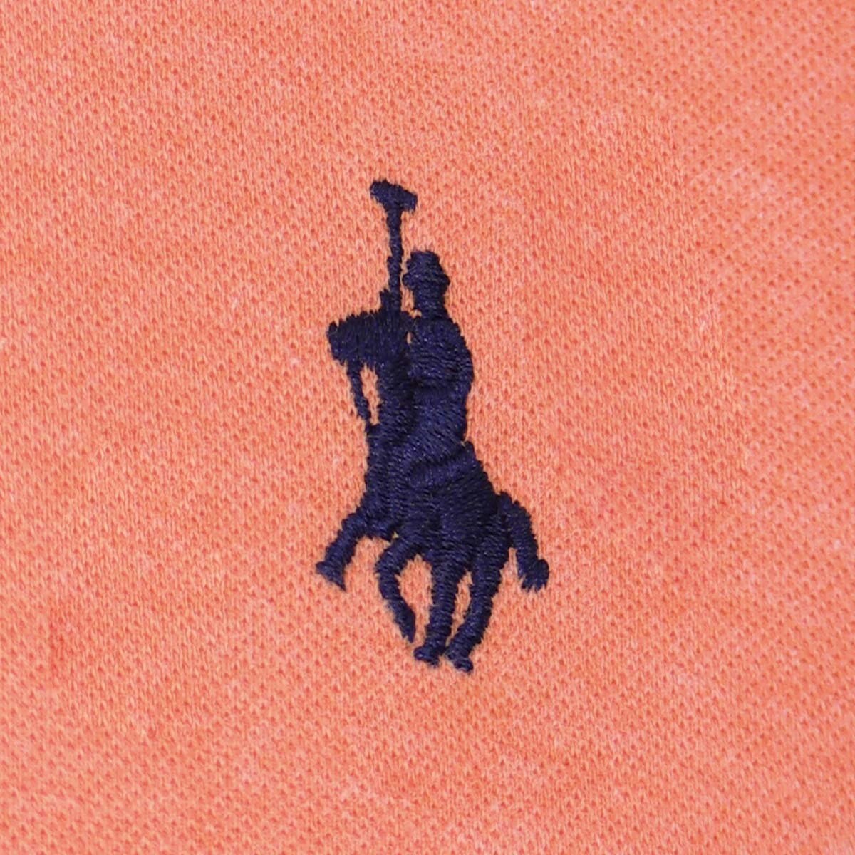 Playera Manga Corta Jaspe Naranja Polo Club para Caballero
