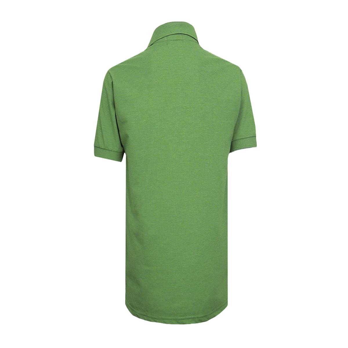 Playera Manga Corta Jaspe Verde Obscuro Polo Club para Caballero