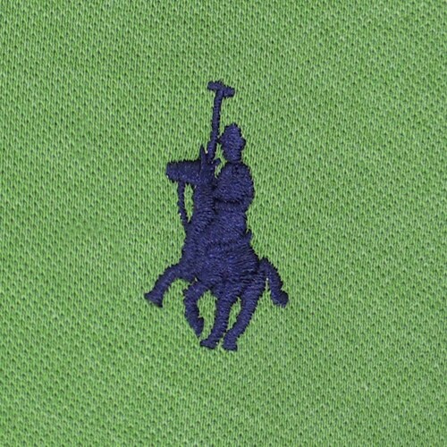 Playera Manga Corta Jaspe Verde Obscuro Polo Club para Caballero