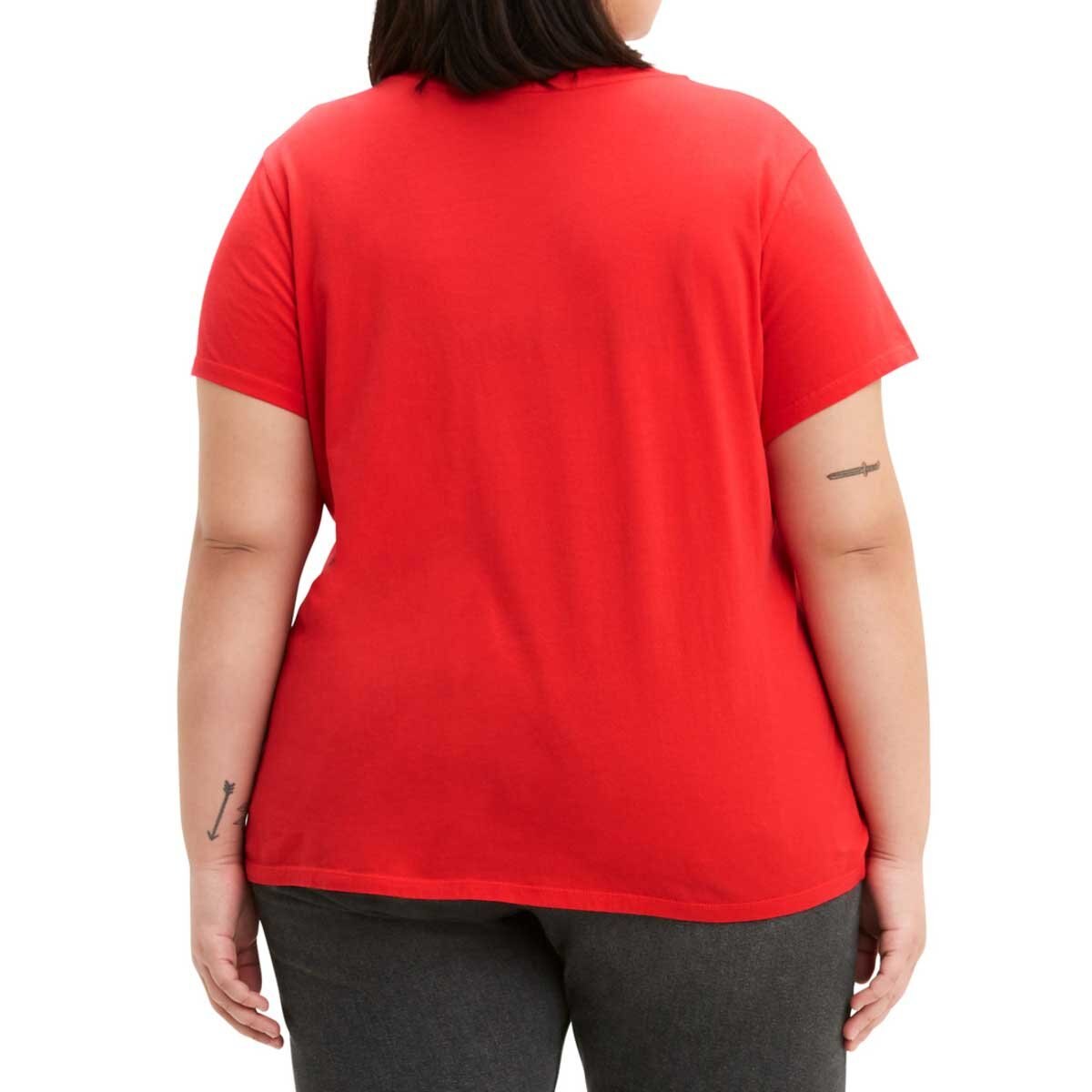 Playera para Dama Roja Perfect Plus Graphic Tee Shirt Levi's