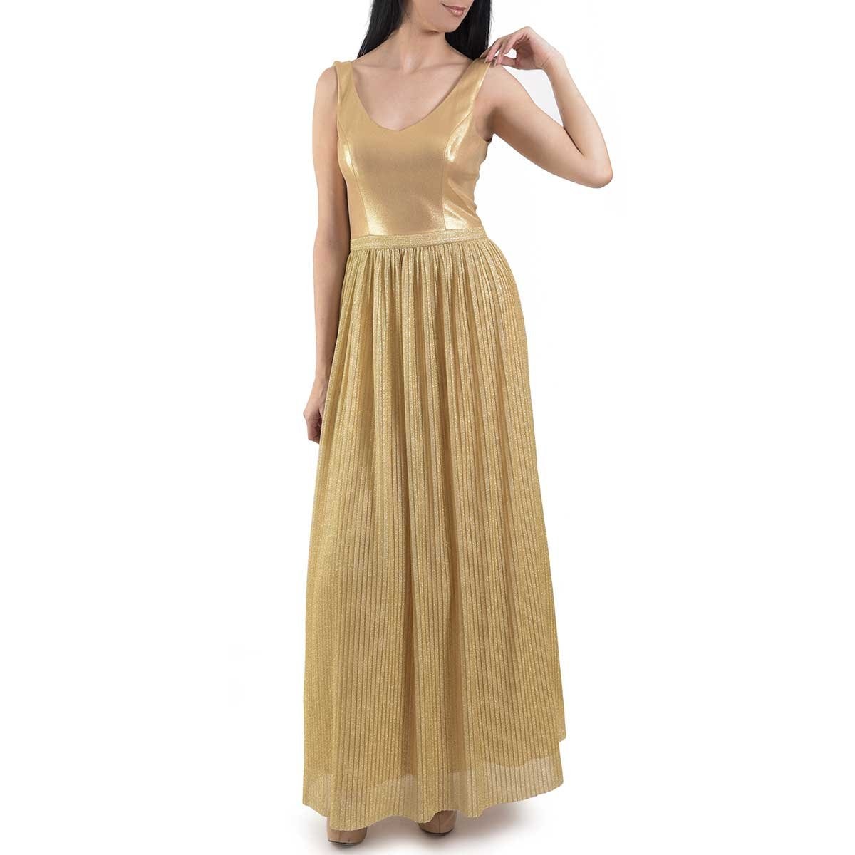 Vestido Largo Sin Manga Nikki Italy